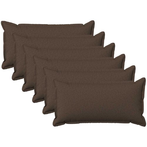  Presvlaka za jastuk 6 pcs HOUTEN Sivosmeđa 40 x 80 cm Cene