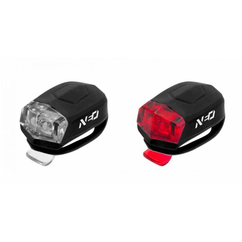 Neo bike components Set svetala SETIC,crna Cene