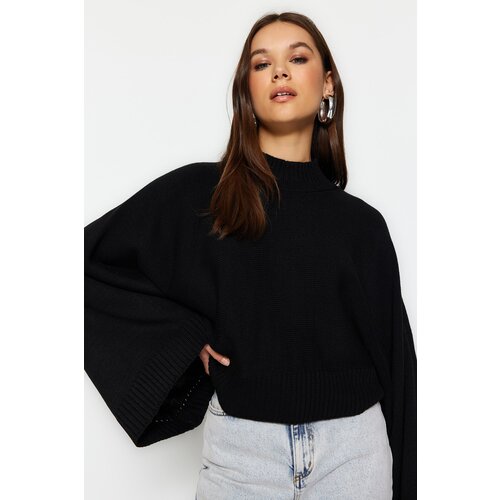 Trendyol Sweater - Black - Regular fit Cijene