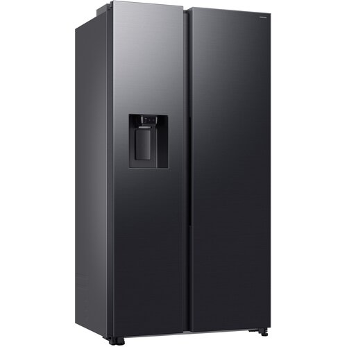 Samsung RS70F66KBFEF Ameri&amp;scaron;ki hladilnik z vodo, No Frost+, Premium Black Steel Slike