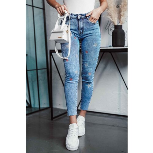 Beloved Galaxy high-waisted jeans hlače Cene