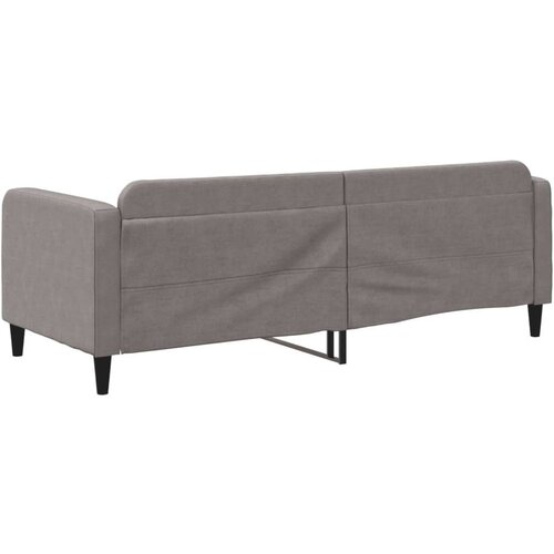  Dnevni krevet smeđesivi 80 x 200 cm od tkanine Slike