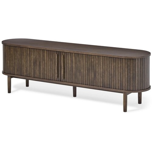 Unique Furniture Smeđa TV komoda u dekoru hrasta 180x56x40 cm Meta – Cijene
