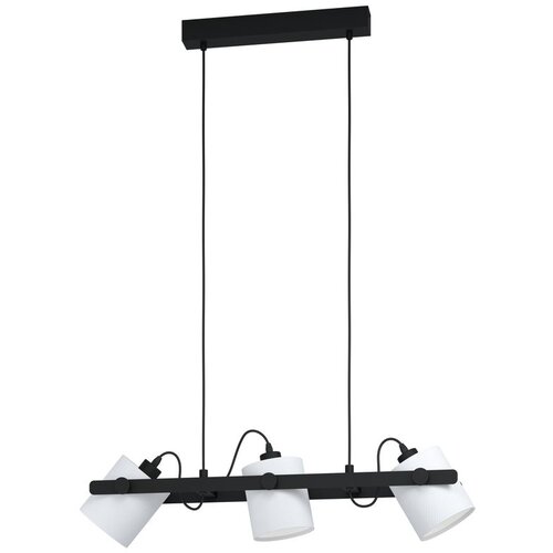 Eglo Viseća lampa HORNWOOD 1 3xE27 780 mm crna/bela 43426 Cene