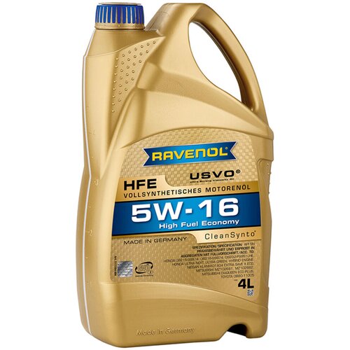 RAVENOL Motorno ulje HFE 5W-16, 4 l Cene