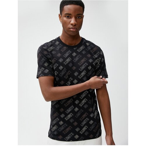 Koton T-Shirt - Black Slike