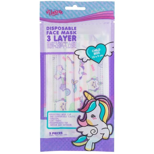 Eau My Unicorn za&scaron;titna maska za lice 3 kom za djecu Cijene