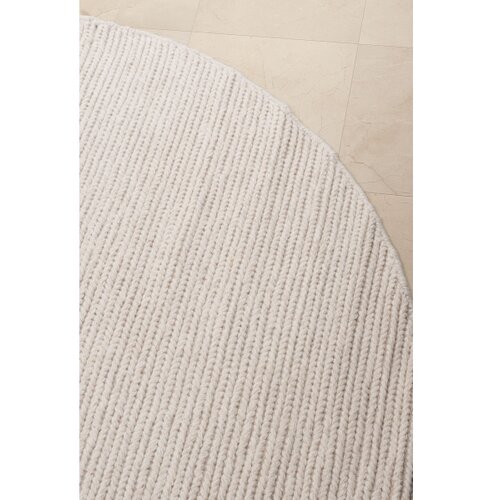  Tepih FIR WOOL 160 cm 2600 g/m2 krem/prirodna Slike