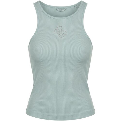 Guess Bodiji SL ROUND NK GUENDALINA TOP W6RP39 KD092 Zelena Slike
