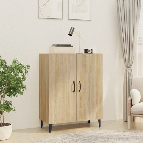 vidaXL Komoda sonoma hrast 70x34x90 cm konstruiran les Cene