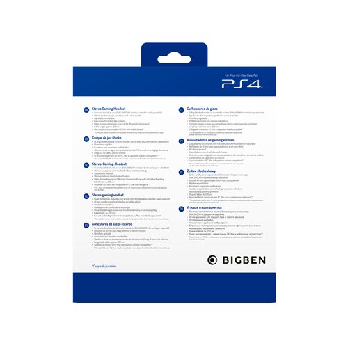 Bigben Interactive V3 Camo Green gejmerske slu&amp;scaron;alice za PS4 Slike