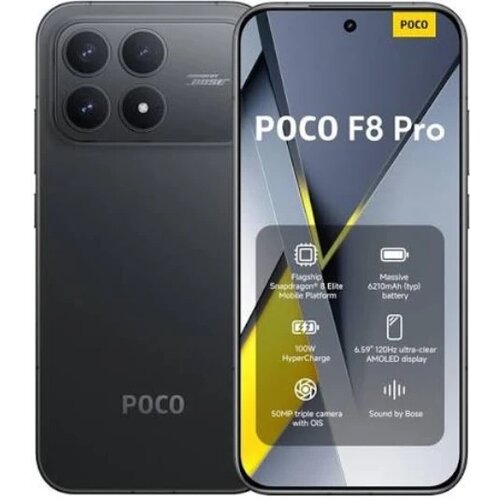 Poco F8 Pro 5G 12GB/256GB Black Cene