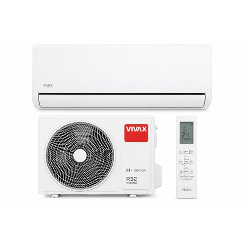 Vivax ACP-12CH35AEHI+, H+ design 3,5kW klimatska naprava, R32, A+++, bela - Cene