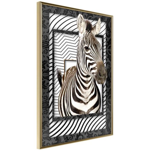  Poster - Zebra in the Frame 40x60 Cijene