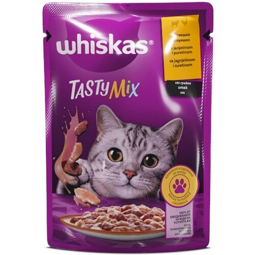 Whiskas Hrana za mačke Tasty Mix losos 85g x 28 komada Cene