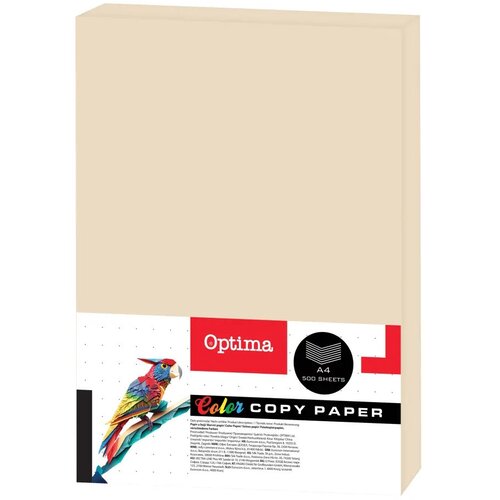  Papir barvni a4 80g pastel optima 1/500 OPTIMA - KREM-IVORY Cene