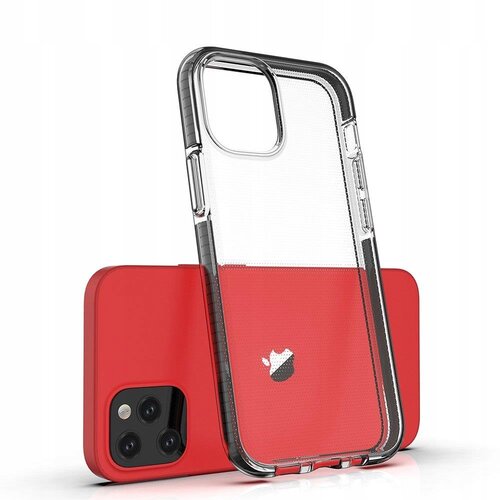 HURTEL SPRING CASE ETUI OBUDOWA FUTERAŁ Z RAMKĄ DO IPHONE 13 MINI CIEMNONIEBIESKI, (21911073) Cene