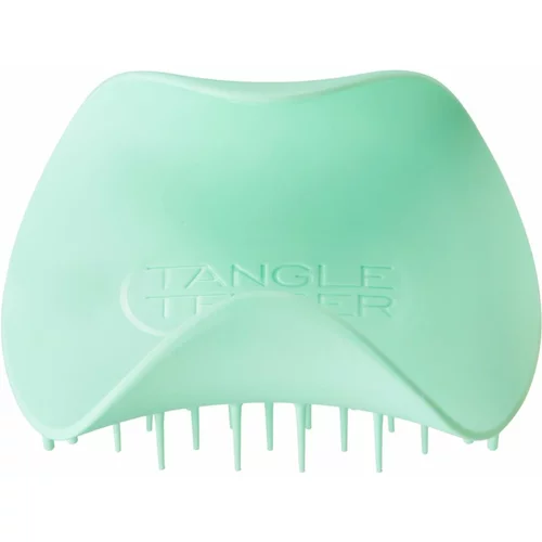 Tangle Teezer the scalp exfoliator & massager masažna in piling krtača za lase in lasišče 1 ks odtenek mint green whisper