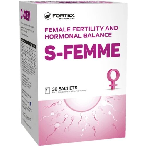  Kesice za plodnost žena i hormonsku ravnotežu S-Femme, 30 Kesica Cene