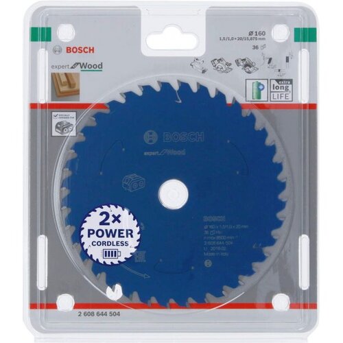 Bosch Expert for Wood list kružne testere za akumulatorske testere 160x1,5x20 T36 Cene