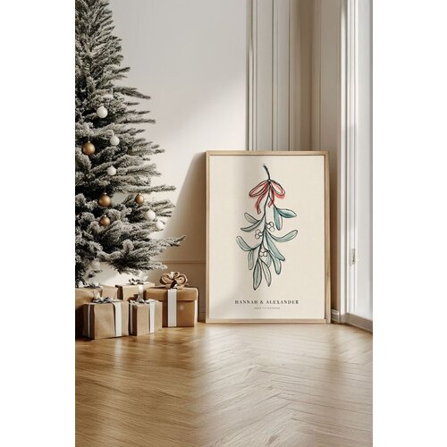 Wallity uramljena slika Nwyearsngmdl110, 33x48 cm Cene