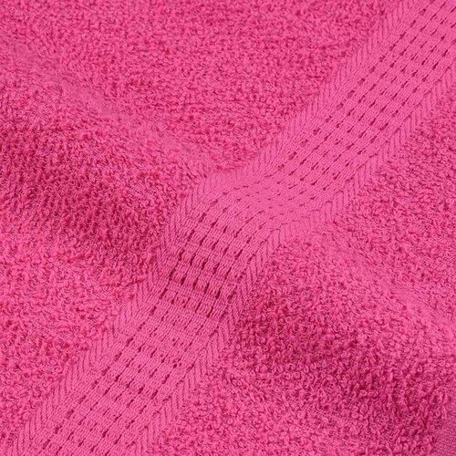  Ručnici 10 kom ružičasti 100 x 200 cm 360 gsm od 100 % pamuka Slike