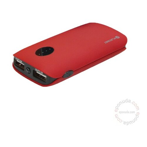 Omega Power Bank 5000mAh (Crvena) - PMPB5RR eksterna baterija baterija za mobilni telefon Slike