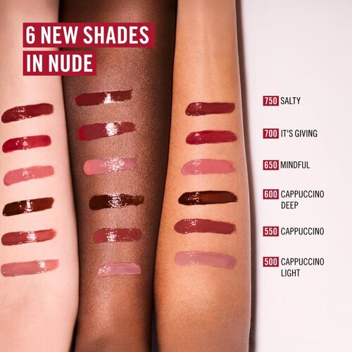 Rimmel London Thrill Seeker Lip Latex tekući ruž za usne nijansa 550 Cappuccino 6 ml Slike