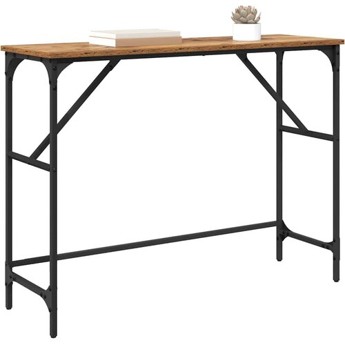  Konzolna stolica Staro drvo 100 x 32 x 75 cm Konstruirano drvo Slike