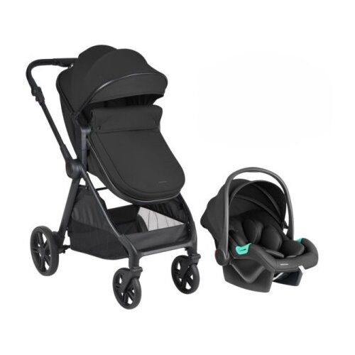 Kikka Boo KikkaBoo kolica jean 2in1 set sa I-size autosedi&scaron;tem black ( kkb11268 ) Cene
