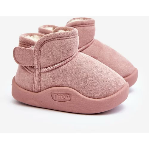 Kesi Pink Benigna children's snow boots lined with fur
