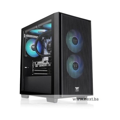 Thermaltake Versa H16 TG ARGB Micro Tower Case, mATX,TG panel, 3x 120mm ARGB fans Slike