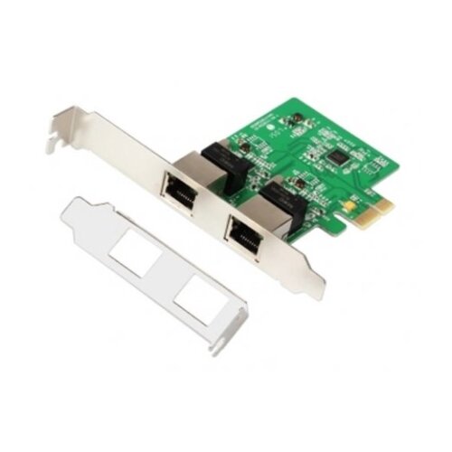 Lan Mrezna Kartica E-Green PCIEx 2-ports Gigabit Ethernet Cene