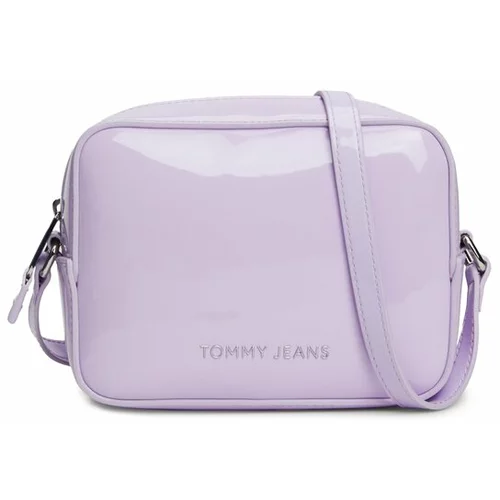 Tommy Jeans Ročna torba Tjw Ess Must Camera Bag Patent AW0AW15826 Vijolična