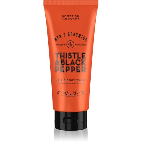Scottish Fine Soaps Thistle &amp;amp; Black Pepper gel za tu&amp;scaron;iranje za mu&amp;scaron;karce 200 ml Slike
