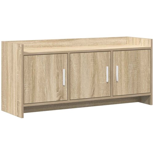 vidaXL TV omarica 102 x 33 x 47 cm Sonoma hrast Inženirski les, (5000247641) Cene