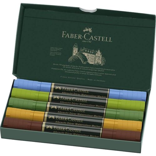 Faber-Castell FABER CASTELL Marker Albrecht Durer 5/1 ct wallet Plein Air Slike