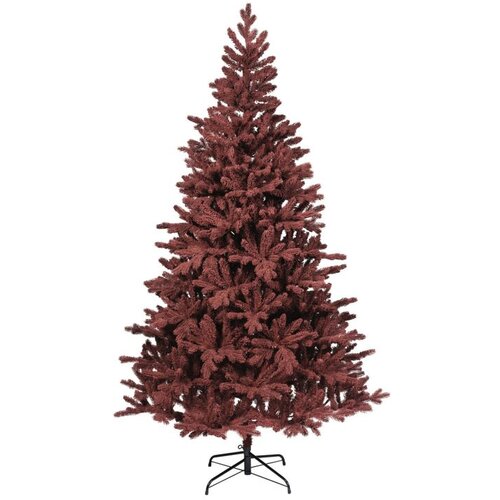  Novogodi&amp;scaron;nja jelka BURGUNDY FLOCK - 300cm Slike