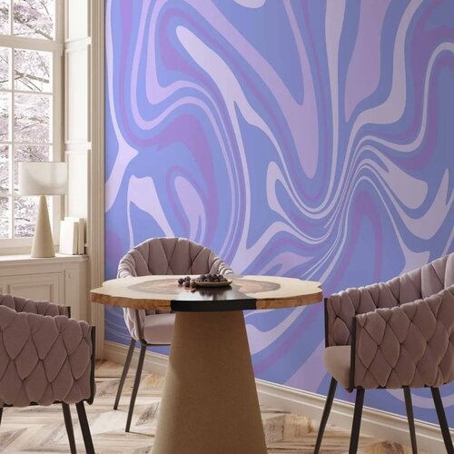  Foto tapeta - Purple Composition - Abstract Background in Violet-Purple-Lavender Hues 450x315 Slike