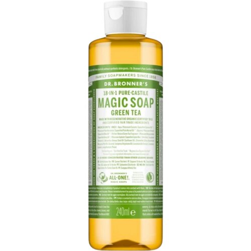 DR. BRONNER&amp;#039;S 18u1 prirodni sapun - zeleni čaj - 240 ml Slike