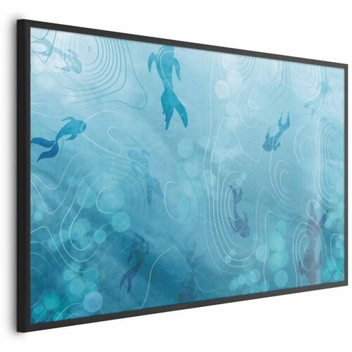  Plakat - Japanese Pond 90x60 Crni okvir Cijene
