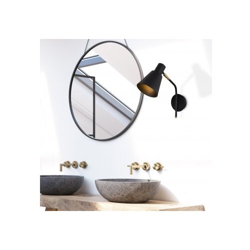Opviq Zidna lampa SIVANI CRNA, metalna 14 x 36 x 40 cm, E27 W41, Sivani - MR-664 Cijene