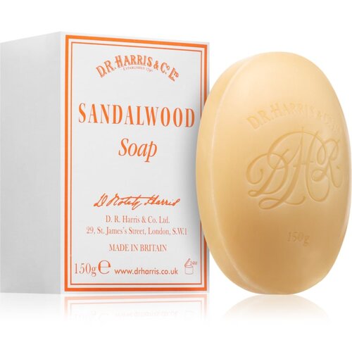 D.R. Harris Bath Soap trdo milo za kopel Sandalwood 150 g Slike