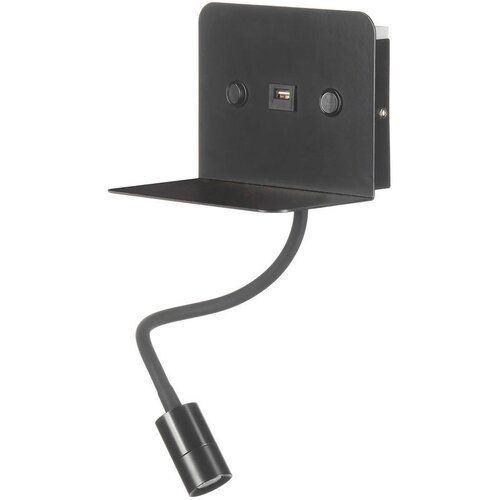 Lesnina XXXL ONLI - LED fleksibilna lampica sa policom i USB punjenjem PLAK LED/5W/230V crna Slike