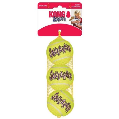 Kong igračka za pse Air Squeaker Tennis Ball Medium, 3 komada Cijene