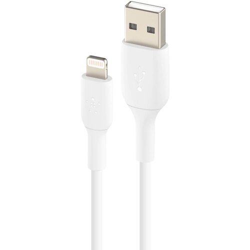 Belkin Lightning Lade/Sync Cable 2m, PVC, white, mfi certified Slike