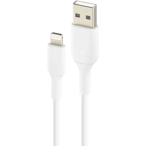 Belkin USB za iPhone / iPad Lightning MFi kabel, polnjenje in sinhronizacija, 2m - bel, (20524254)