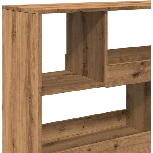 VidaXL Ormarić za knjige / sobna pregrada boja hrasta 100x33x94,5 cm Slike
