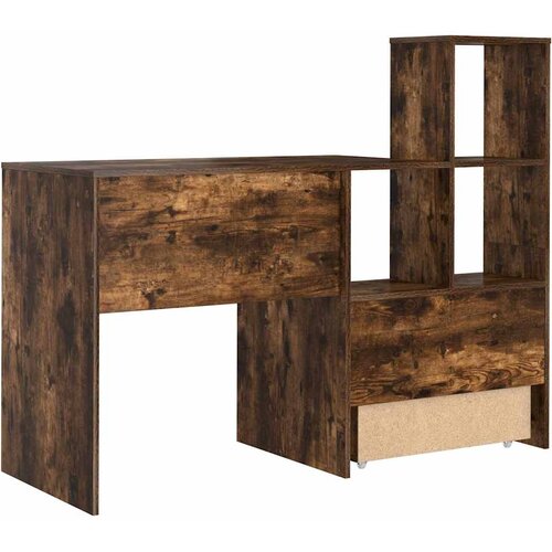  Stol Dimljeni hrast 131,5 x 50 x 106,5 cm Konstruirano drvo Slike