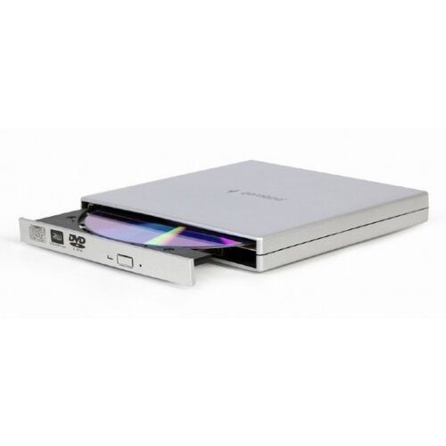 Gembird EXT.DVD RW DVD-USB-02-SV, silver Cene